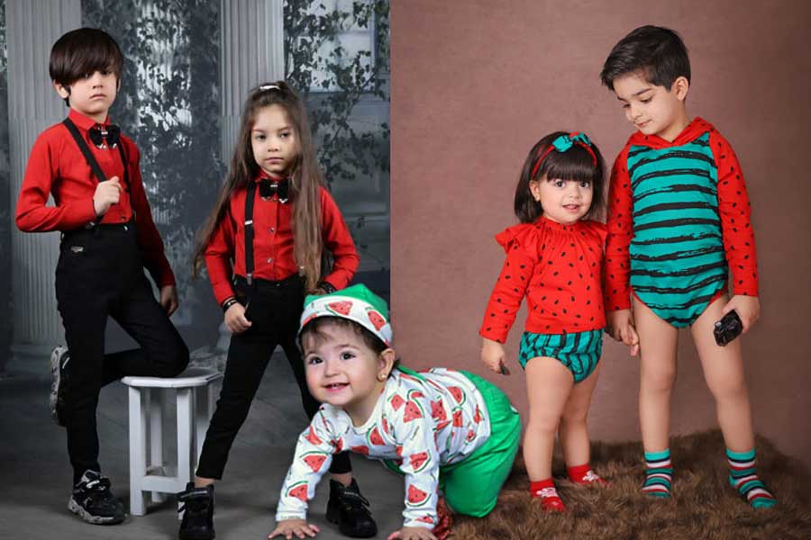 لباس بچه گانه برای شب یلدا