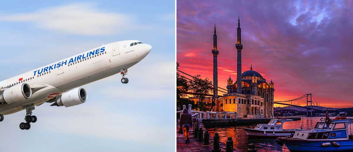 خرید اینترنتی بلیط لحظه آخری تهران استانبول