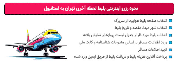 خرید آنلاین بلیط هواپیما استانبول از قاصدک 24