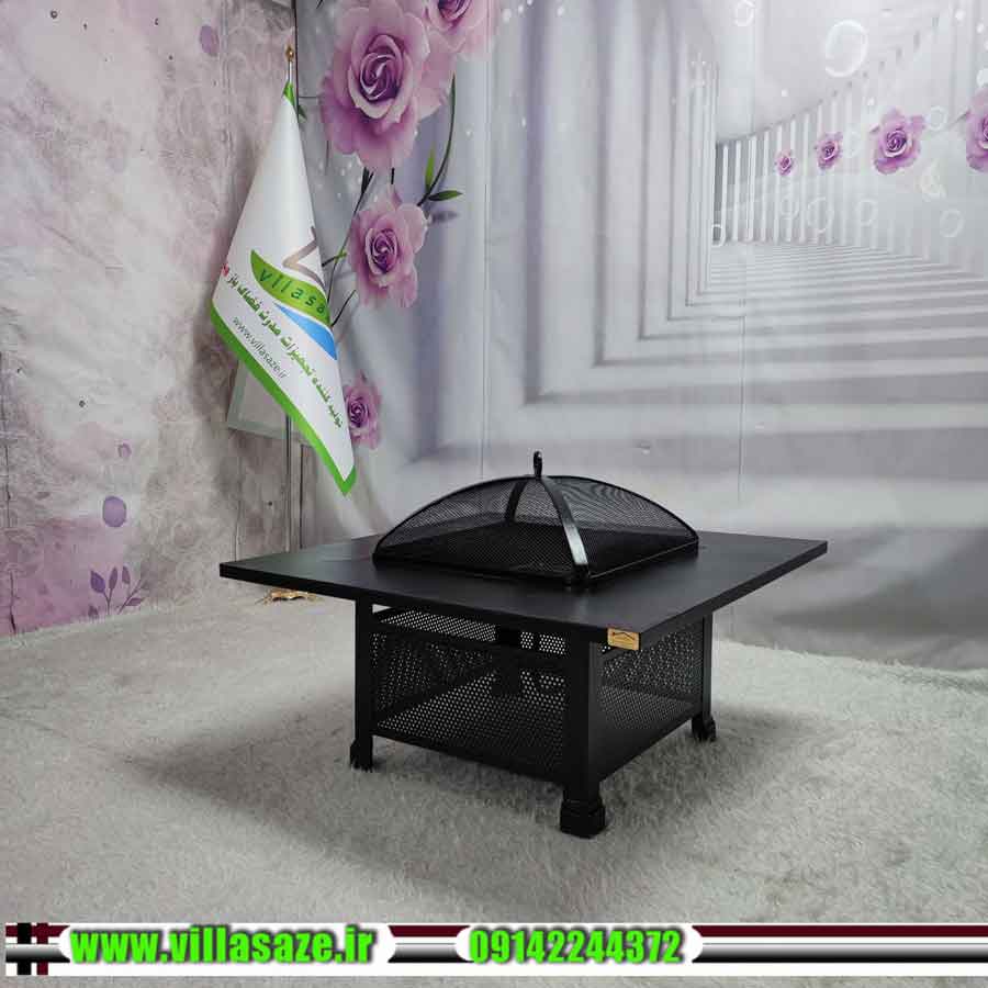 ساخت آتشدان ویلاسازه