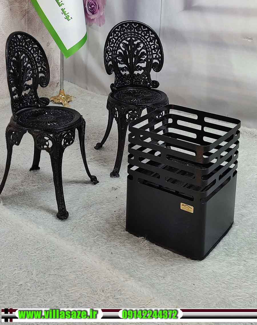 آتشدان زمینی ویلاسازه