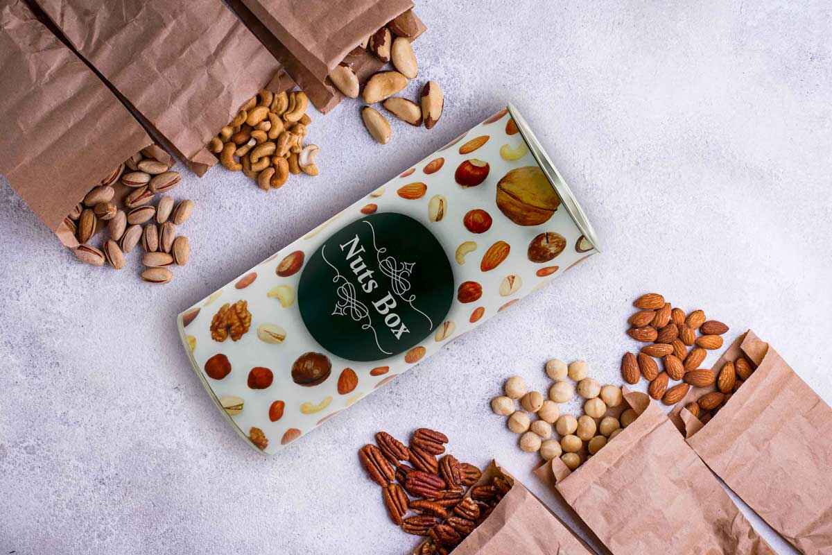 بسته بندی قوطی مقوایی