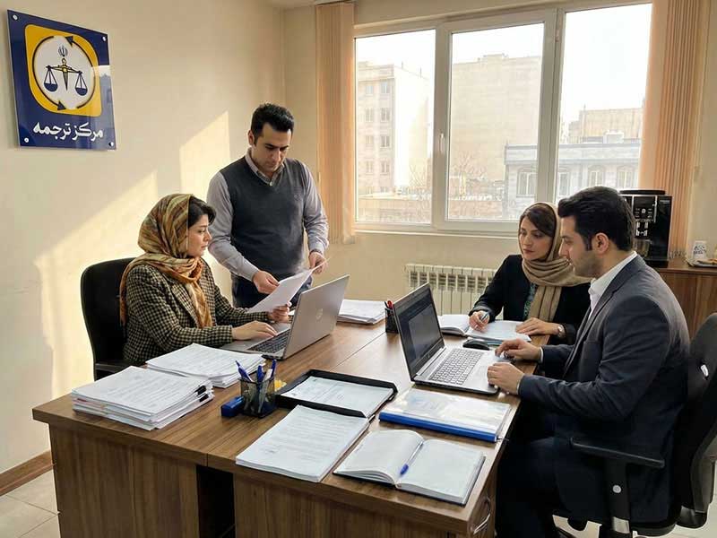 ترجمه رسمی مدارک