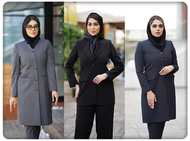 مدل مانتو اداری شیک و جدید