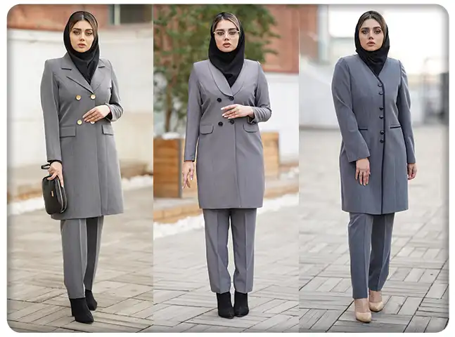 مدل مانتو اداری شیک و جدید