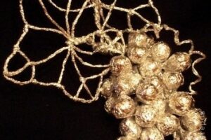 ساخت خوشه انگور با ورق آلومینیوم