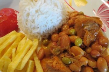 طرز تهیه خورش لوبیا چیتی