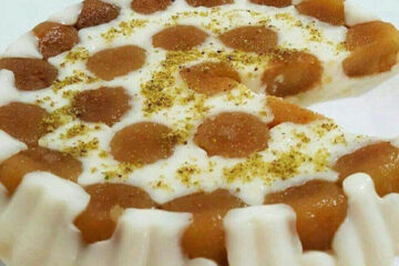 کیک فرنی و حلوا دسری شیک برای افطار