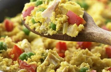 طرز تهیه سالاد کوس کوس با مرغ
