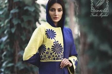 عکس مدل مانتو مجلسی جدید faribacloset  ۲۰۱۶
