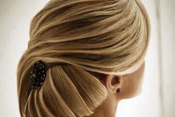 جدیدترین مدل شینیون موج دار شیک و مجلسی و شینیون عروس سال ۹۶ – ۲۰۱۷