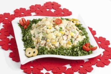 طرز تهیه سالاد سیب زمینی ۲