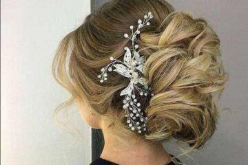 مدل شینیون بسته جدید و شیک برای عروسی و جشن