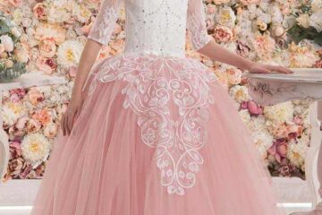 زیباترین مدل های لباس پرنسسی بچگانه صورتی برند jeorjet