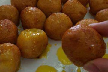 طرز تهیه لگیمات پنیری با نان تست خوشمزه و مجلسی برای افطار