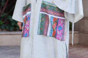 مدل مانتو نخی تابستانی سفید