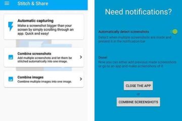 آموزش گرفتن اسکرین شات اسکرولی در اندروید با Stitch & Share