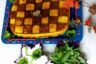ته چین قالبی شطرنجی