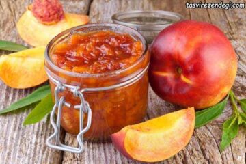 طرز تهیه مربای شلیل خوشمزه به صورت تصویری مرحله به مرحله