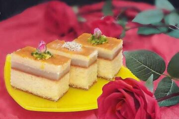 طرز تهیه کیک کرم دار خوشمزه و مجلسی
