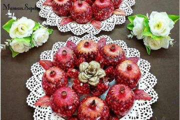فیلم طرز تهیه ژله اناری دسر شب یلدا