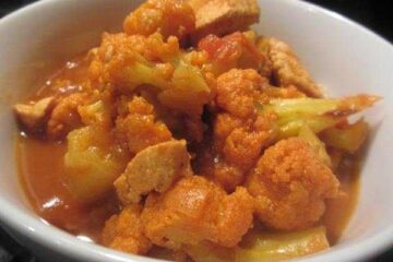 طرز تهیه خورش گل کلم خوشمزه و مجلسی