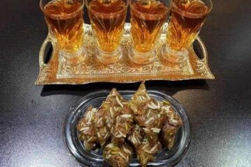 طرز تهیه حلوای دهینه عراقی • حلوای عربی دهین
