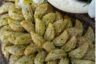 طرز تهیه قطاب طرح دار شیرینی عید شیک و مجلسی