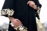 مانتو مشکی مجلسی زمستانی زیبا و شیک OsheTandis سال ۲۰۱۸