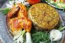 طرز تهیه باقالی پلو با مرغ (با ته دیگ باقلا)