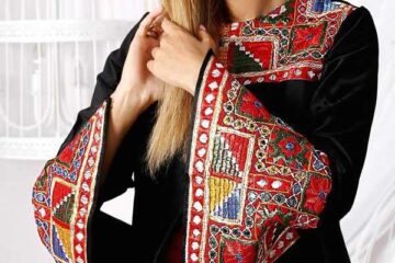 جدیدترین مدل های مانتو عید سنتی مزون خرقه