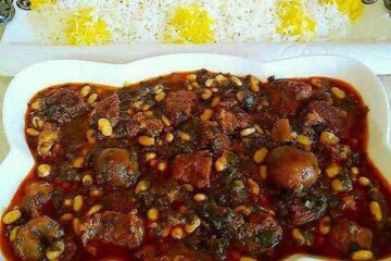 خورش تره کردی خوشمزه و مجلسی رقیب قرمه سبزی