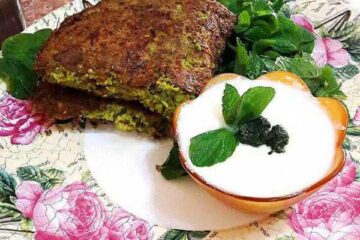طرز تهیه کوکوی باقلا و نخود سبز غذای رژیمی مناسب گیاه خواران