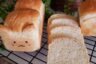 طرز تهیه نان تست خانگی نرم و پنبه ای با تزیین عروسکی