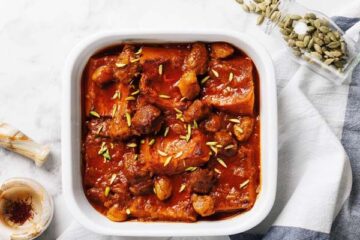 خورش کدو حلوایی خوشمزه و مجلسی با آلو بخارا