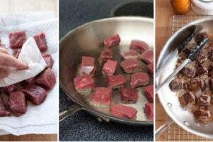 Chopped beef