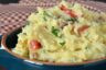 طرز تهیه پوره سیب زمینی رژیمی با شیر و پنیر
