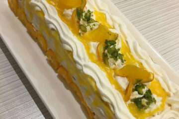 طرز تهیه کیک یخچالی پرتقالی بدون نیاز به فر