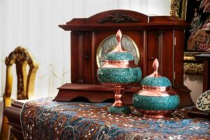 صنایع دستی فیروزه کوبی