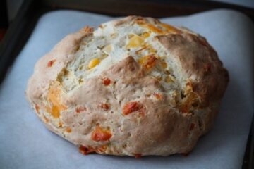 طرز تهیه نان ایرلندی با پنیر چدار