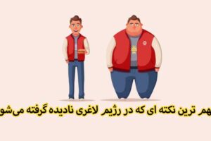 رژیم لاغری