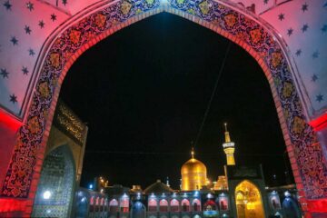 متن دلتنگی امام رضا + اس ام اس تسلیت شهادت امام هشتم