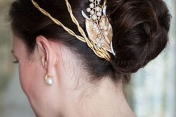 آرایش و شینیون موی عروس ۸
