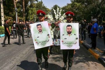 فیلم لحظه شهادت دو مامور نیروی انتظامی اصفهان