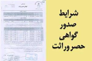 انحصار وراثت