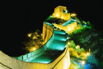 تصاویری زیبا از آثار تاریخی جهان در شب
