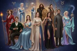 twelve zodiac signs