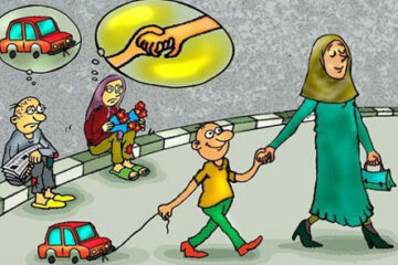 کاریکاتور کودکان کار
