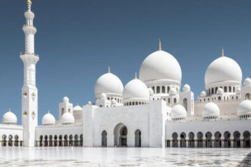 مسجد شیخ زاید بن سلطان ابوظبی سومین مسجد بزرگ جهان
