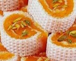طرز تهیه حلوای هویج رولتی